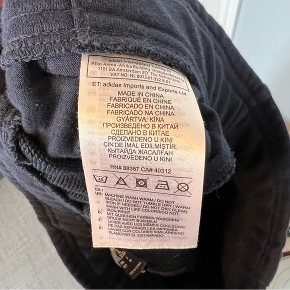 Adidas Navy blue joggers - Picture 8 of 9